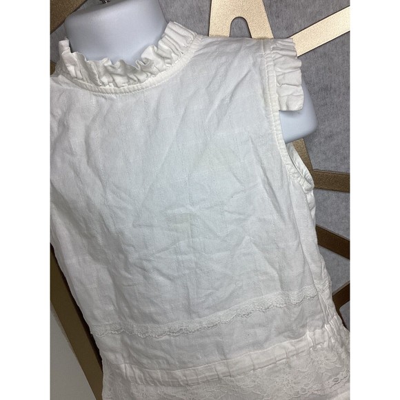 GIRLS GAP EDENS BOUQUET JANIE AND JACK DRESS TOPS blouses WHITE IVORY LOT sz 4 5 - Picture 2 of 14